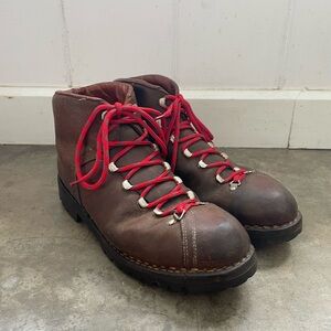 Mens Vintage Raichle Hiking Boots Size 9.5